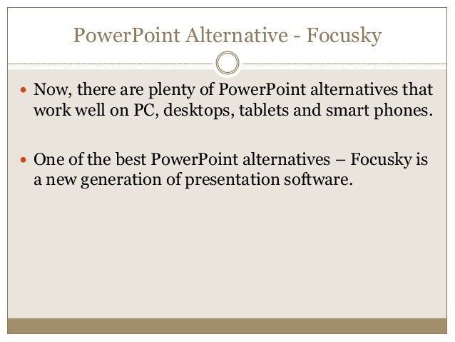 focusky free powerpoint alternative