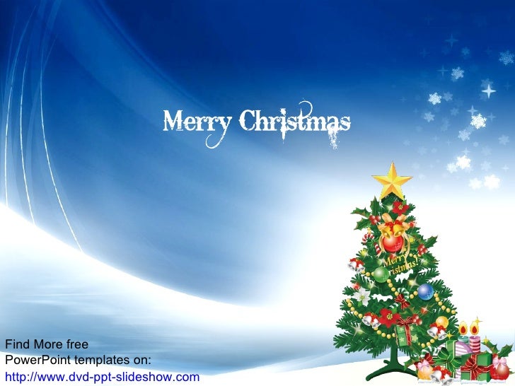 Free Power Point Templates For Christmas (1)