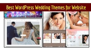 Best WordPress Wedding Themes for Website
 