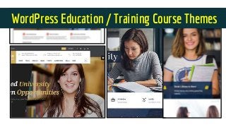 WordPress Education / Training Course Themes
 
