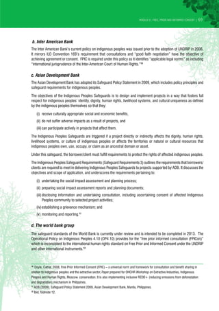 Free, prior and informed consent (fpic) in redd | PDF
