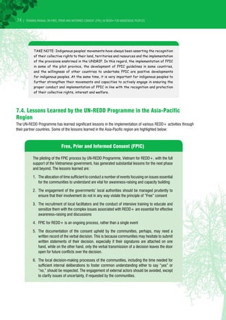 Free, prior and informed consent (fpic) in redd | PDF