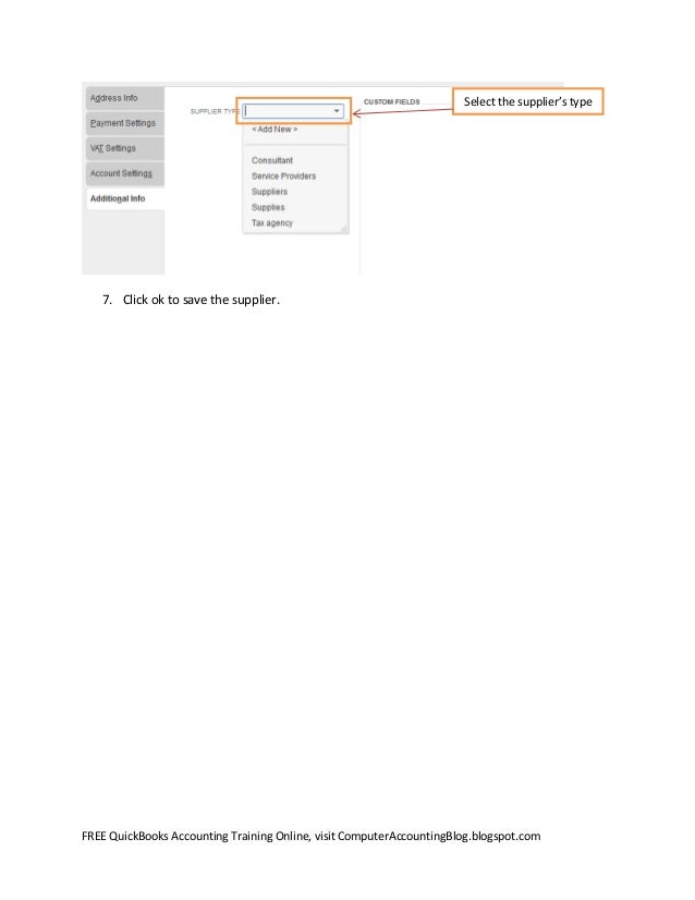 Free QuickBooks Pro, Premier Training 2013, 2014, 2015 ...