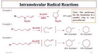 54
18-Jan-22
Example:1
Example:1
Example:1
Note: The preference
for the formation of a
smaller ring is very
powerful one
 