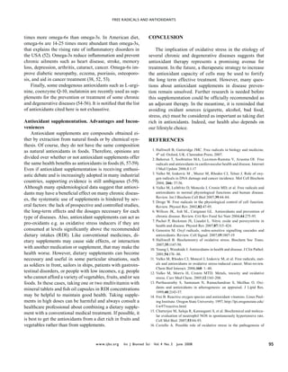 Free radicals antioxidants | PDF | Chemistry | Science