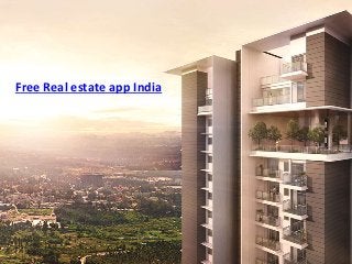 Free Real estate app India
 