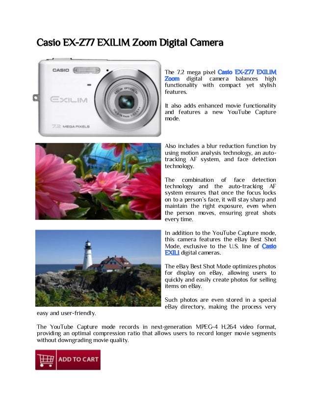 All About Digital Cameras Report And Catalogue