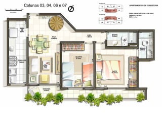 Colunas 03, 04, 06 e 07
 