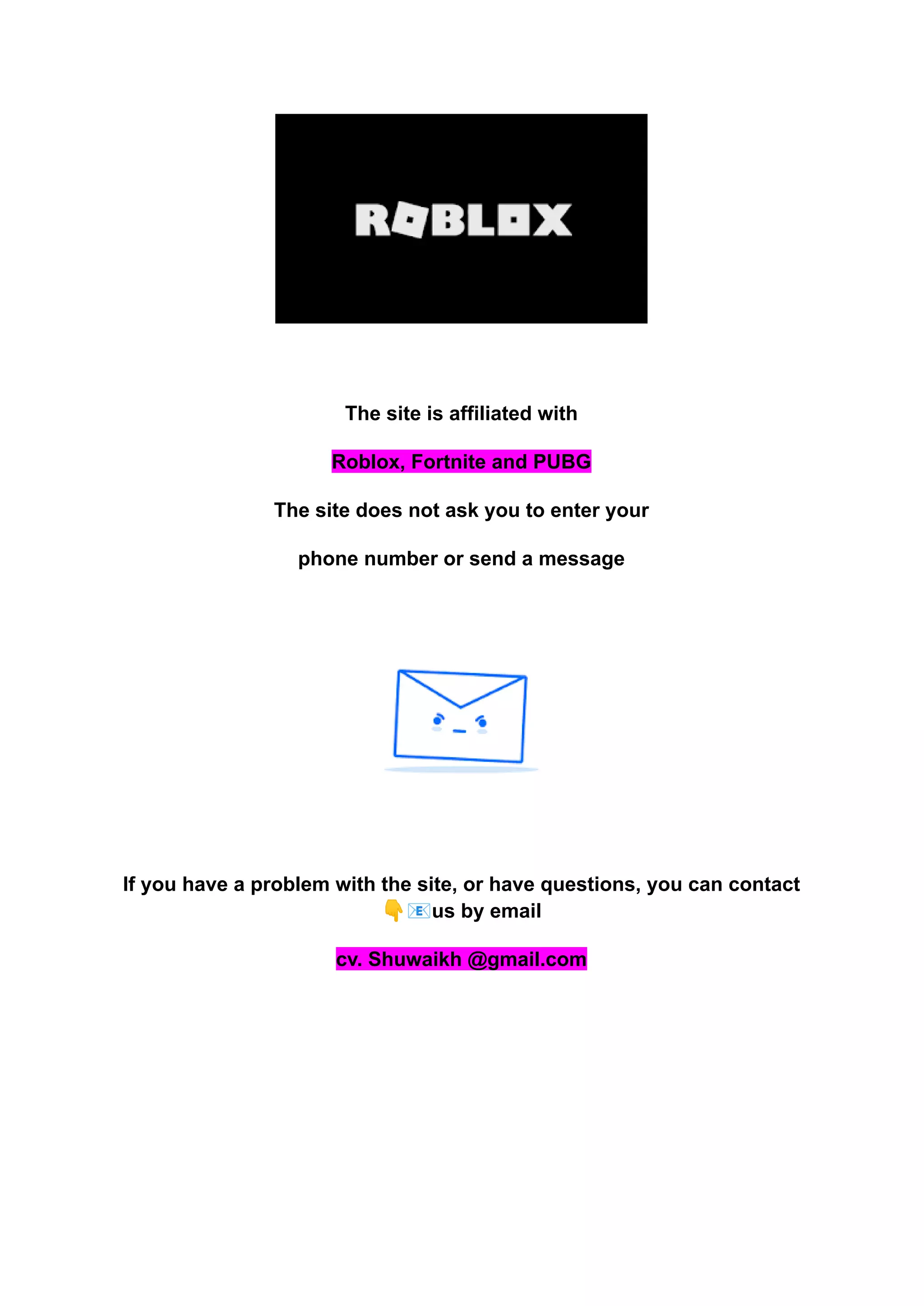 Free robux 2021 | PDF