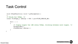 Task Control
Vincent Claes
 