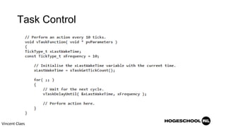 Task Control
Vincent Claes
 