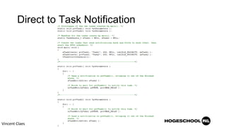 Direct to Task Notification
Vincent Claes
 