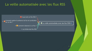 Le Mind mapping
Xmind - http://www.xmind.net/
Affichage de
la structure +
vue d’ensemble
+ autres options
à cocher dans
le menu « Voir »
Propriétés de l’élément actif
Un onglet par feuille ouverte
Réglage du zoom par curseur
Un onglet par classeur ouvert
Barre de menus et d’outils
40
 