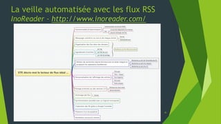 Gestion bibliographique avec zotero
 Logiciel de gestion de références bibliographiques (LGR)
se présentant comme une extension de Firefox; il
s’ouvre donc via le navigateur. Il permet :
 De stocker des références issues d’une recherche
documentaire (par saisie manuelle ou import automatisé),
 D’organiser et de gérer ces références dans une base
de données,
 De formater les références selon un style donné,
 De générer automatiquement dans une publication
scientifique les citations et la bibliographie ainsi
formatées.
 Liste des sites compatibles :
http://www.zotero.org/index.php/translators
 Repository pour les styles :
http://www.zotero.org/styles/
 D’autres liens : http://wiki-
urfist.unice.fr/wiki_urfist/index.php/ZOTERO_un_Logicie
l_de_bibliographie_2.0
http://oilq.org/fr/node/4059
http://c2ilettres.u-
45
 