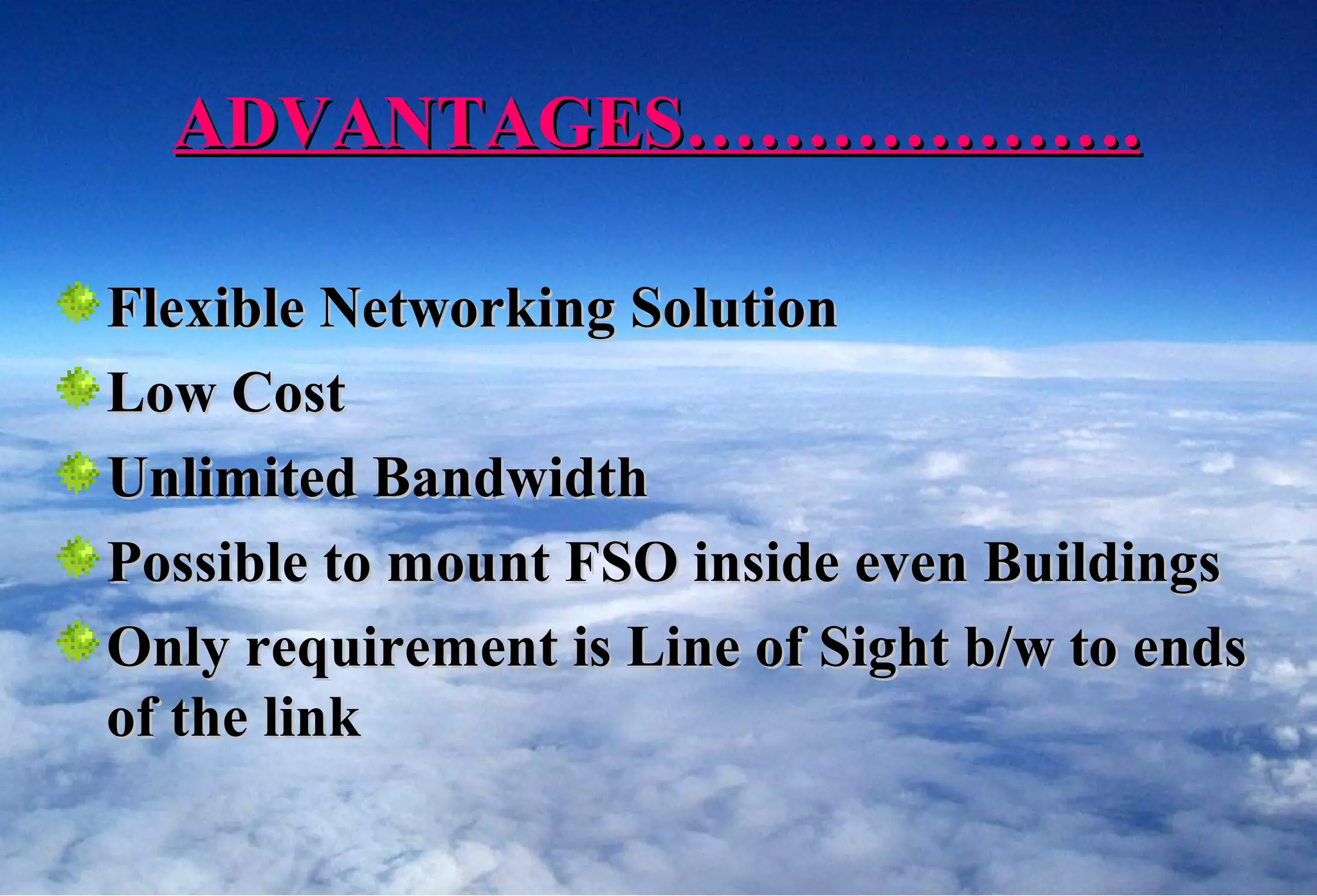 Free space optics PPT Free space optics PPT