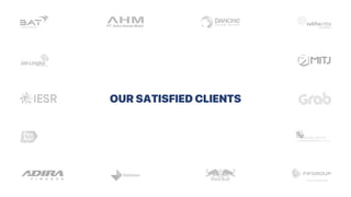 OUR SATISFIED CLIENTS
 