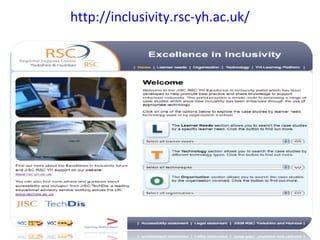 http://inclusivity.rsc-yh.ac.uk/ 