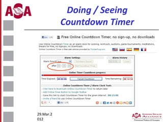 Doing / Seeing
Countdown Timer

29.Mar.2
012

 