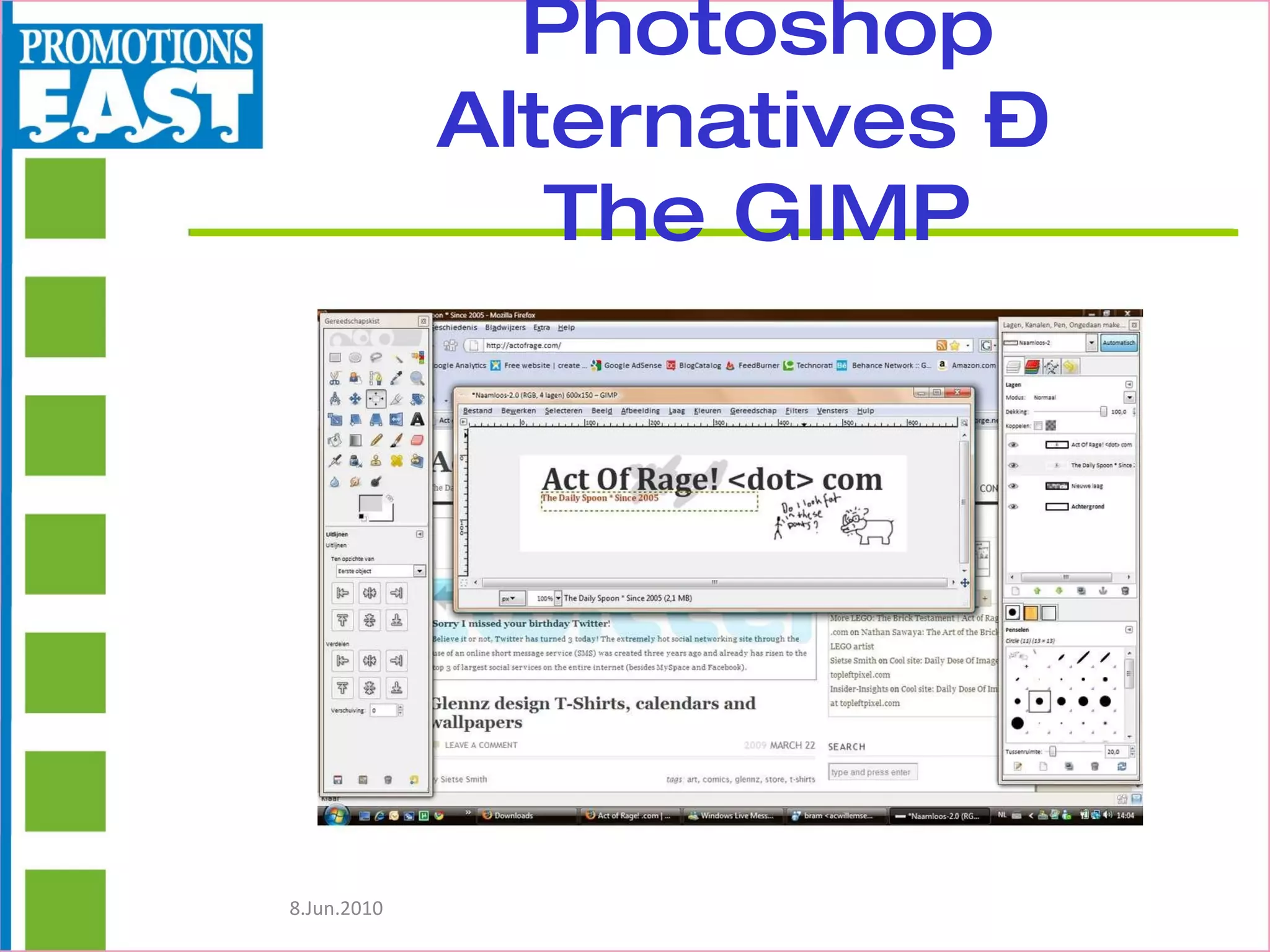 Photoshop Alternatives –  The GIMP 