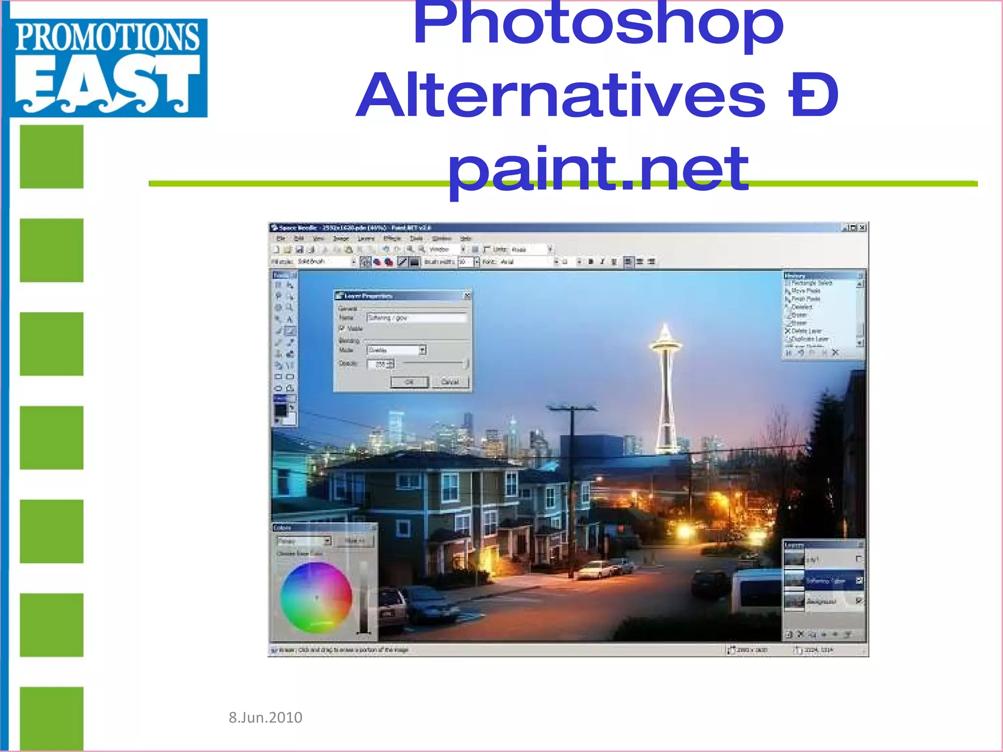 Photoshop Alternatives –paint.net 