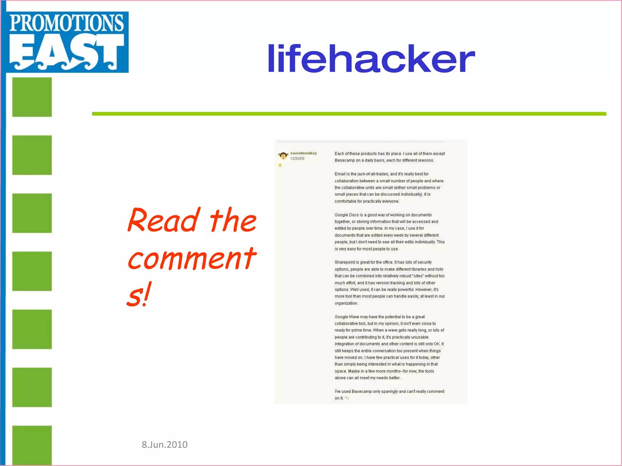 lifehacker Read the comments! 