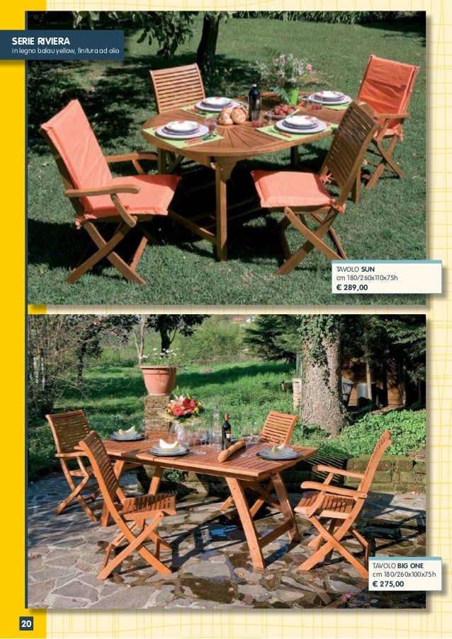 YELLOW BALAU TAVOLO RIVIERA 180-260X110.24