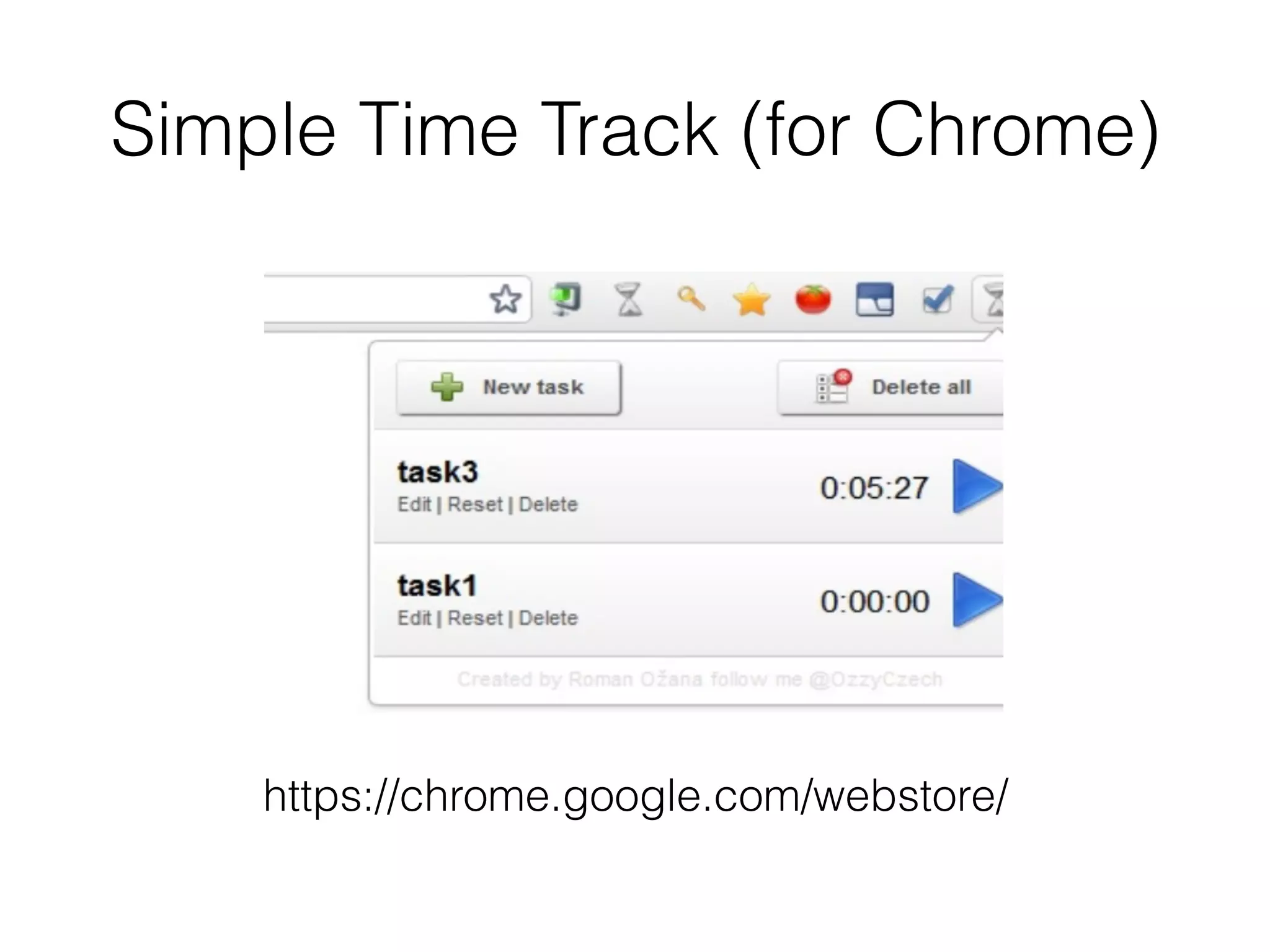 Simple Time Track (for Chrome)
https://chrome.google.com/webstore/
 