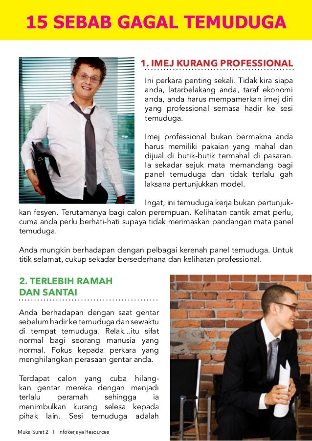 Tips Temuduga Kerja Kerajaan