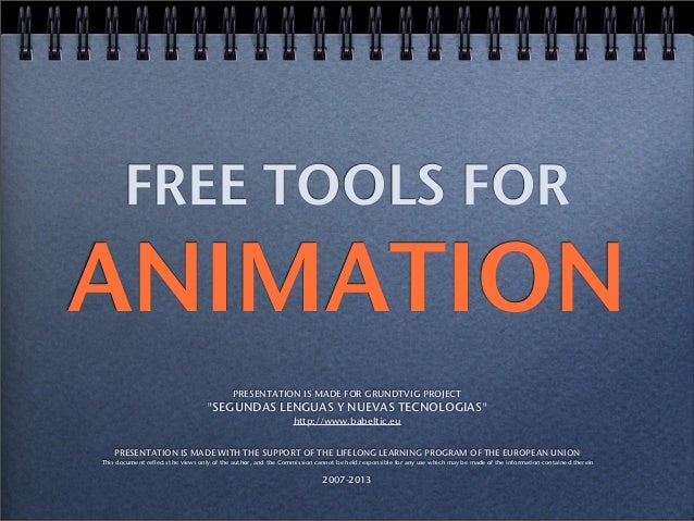 free tools for animation animation presentation free