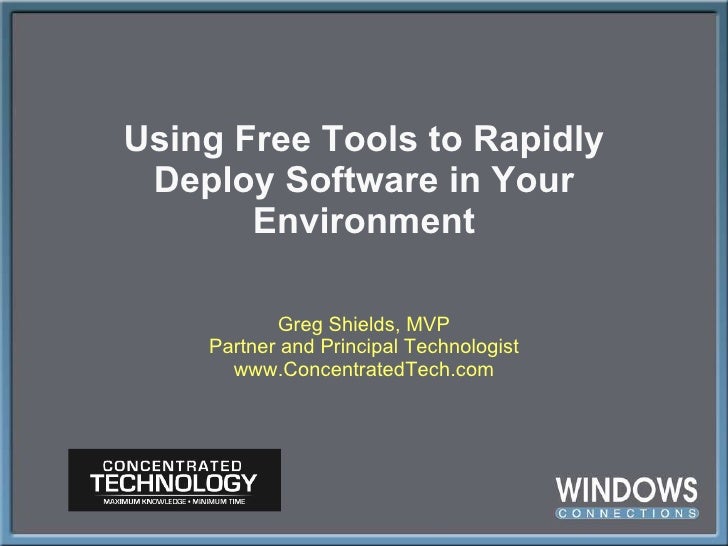 software deploy tools