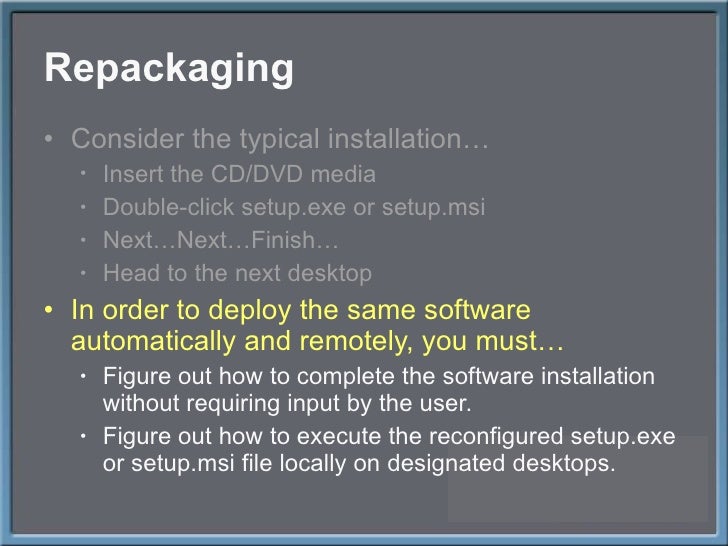 software deploy tools