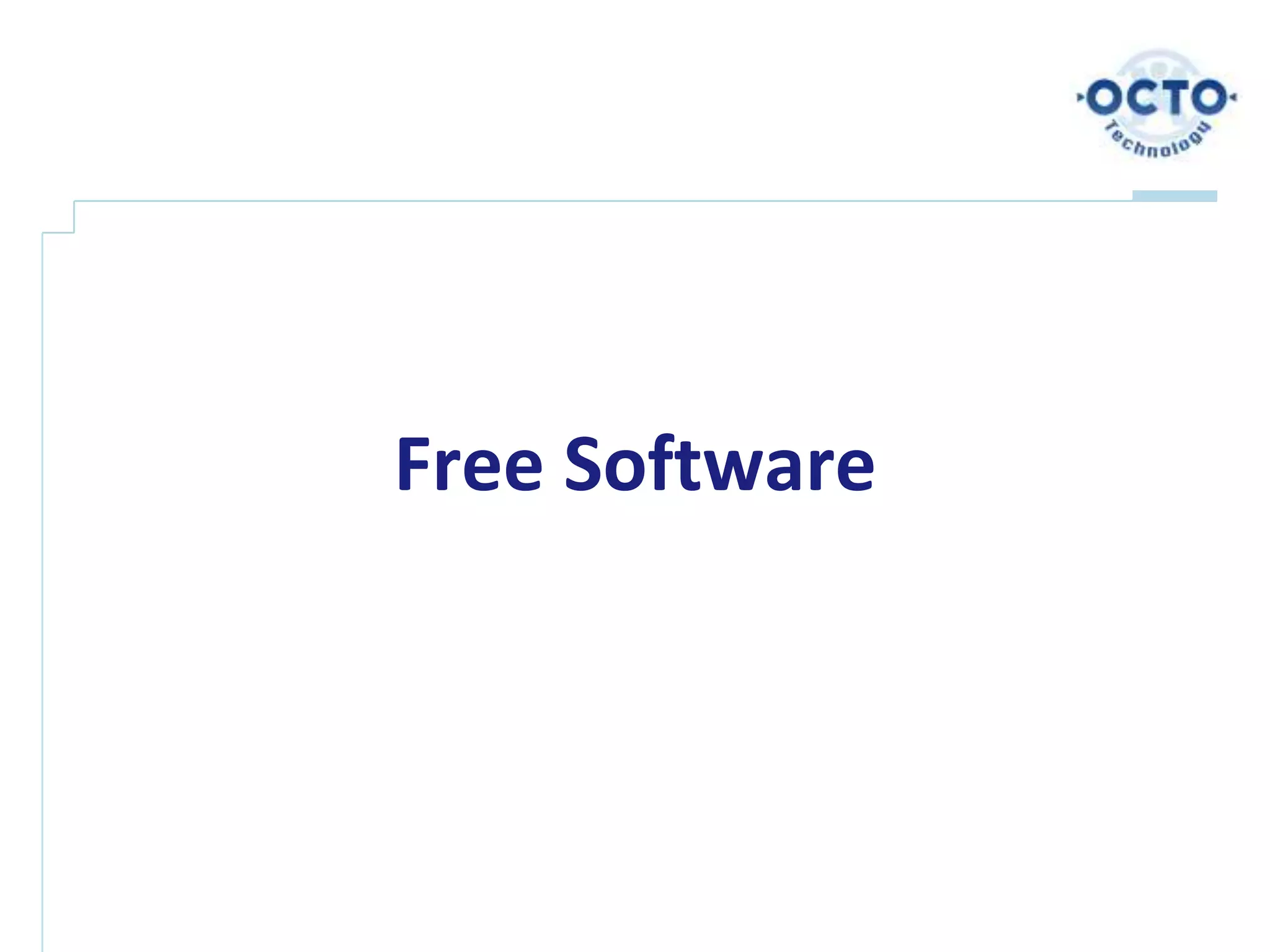 Free Software
 
