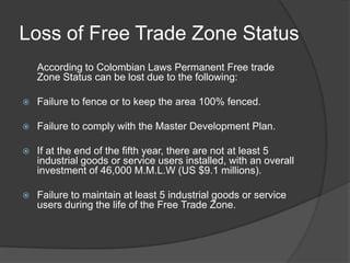 Ftz Status Free trade zones presentation 2009 (2) | PPTX