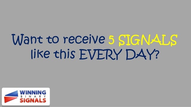 Free Trading Signal Provider For Binary Options And Forex Live Al - 