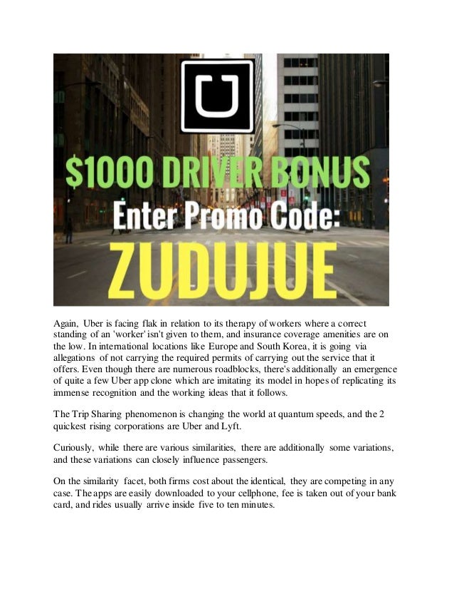 Free Uber Promo Codes