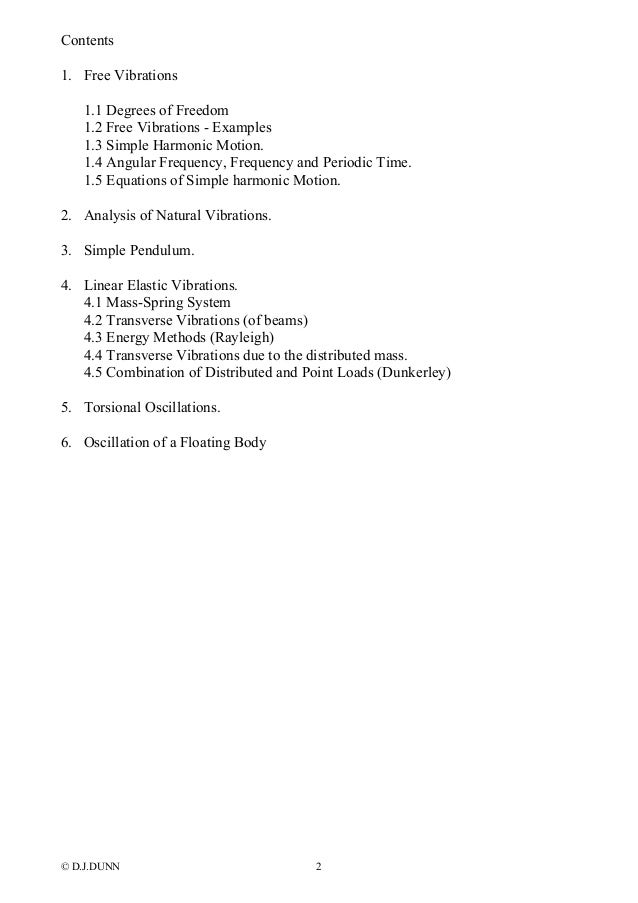 Dunkerley S Method Natural Frequency Dunkerley S Method Natural Frequency