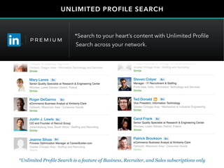 UNLIMITED PROFILE SEARCH
*Unlimited Profile Search is a feature of Business, Recruiter, and Sales subscriptions only
Mary ...