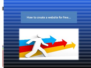How to create a website for free…

 