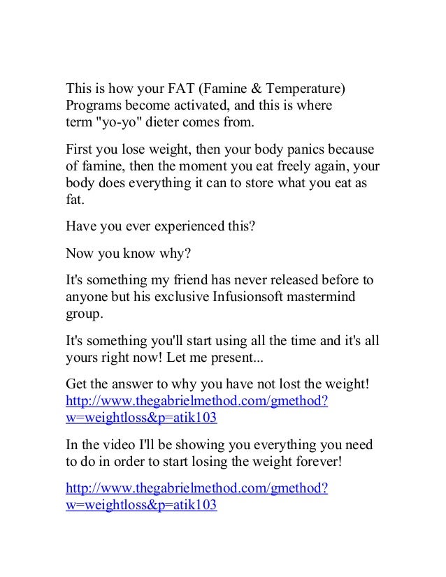 Free weight loss programs