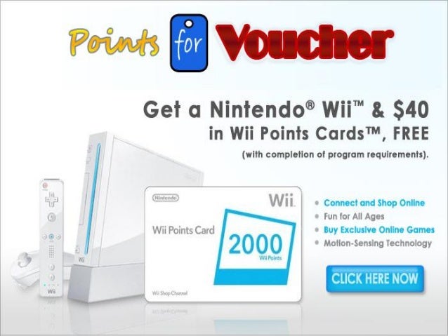 Free wii points codes generator