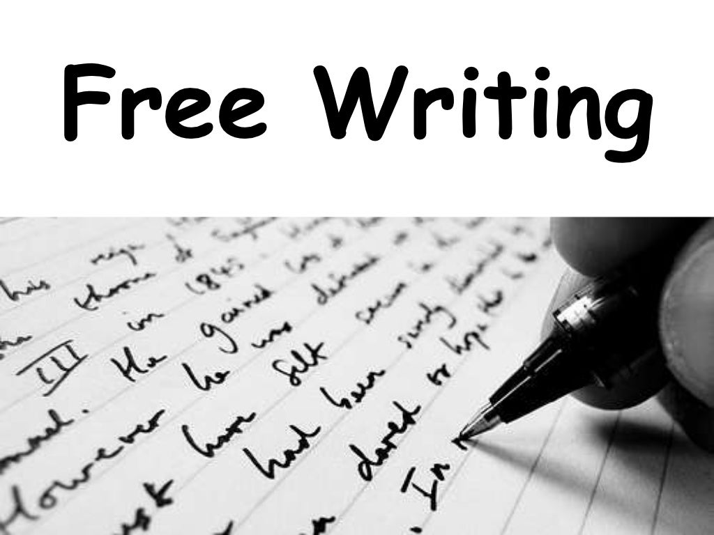 Free writing