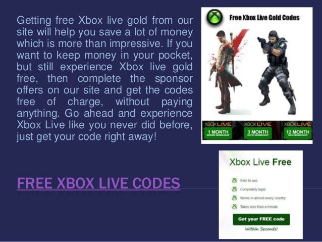 12 codes xbox month live free Buy Xbox
