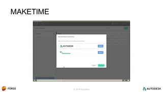 MAKETIME
© 2016 Autodesk
 