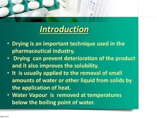 Freeze Dryer- Pharmaceutical Engineering | PPTX