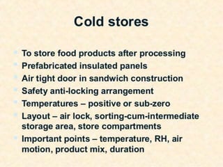 Freezing and cold storage | PDF
