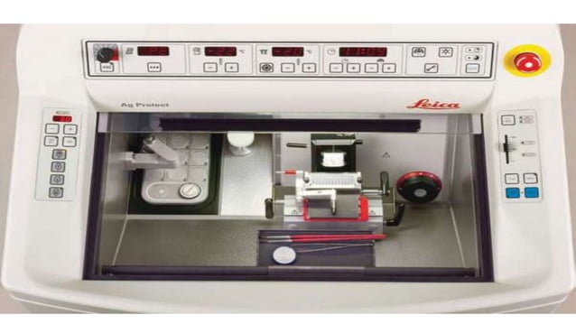 Freezing Microtome Cryostat pptx Chemistry Science