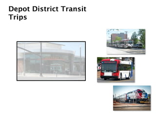 Depot District Transit
Trips
 