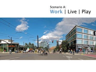 Scenario A:
Work | Live | Play
 