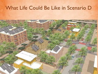 What Life Could Be Like in Scenario D




                   Nort
                          h
 