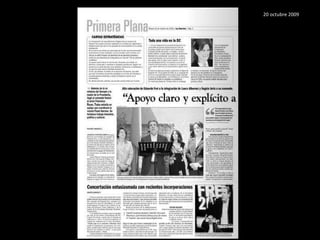 20 octubre 2009 